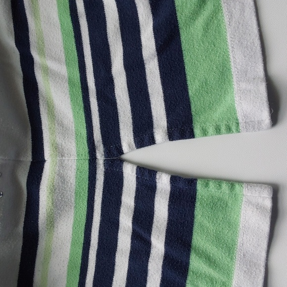 Alfred Dunner XL stripe crewneck pullover 3/4 sleeve straight hem w side split - Picture 8 of 9